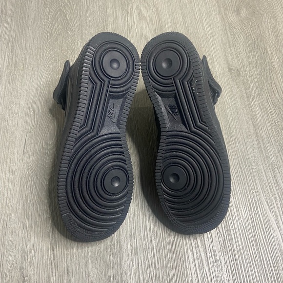 Nike Air Force 1 Hi Top GS Boys Shoe Size 6Y 314195-004 Black Preowned - Picture 7 of 7